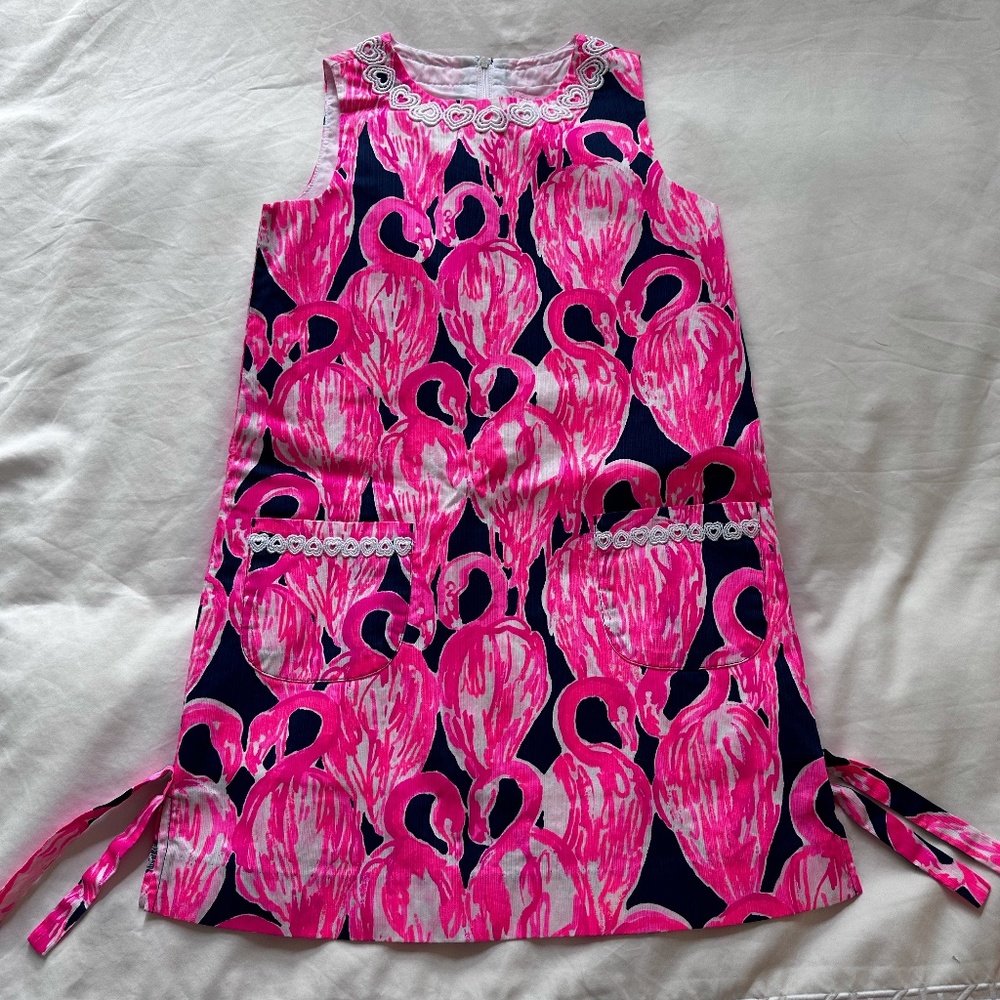 Girls Lilly Pulitzer Classic Shift Dress Size 10